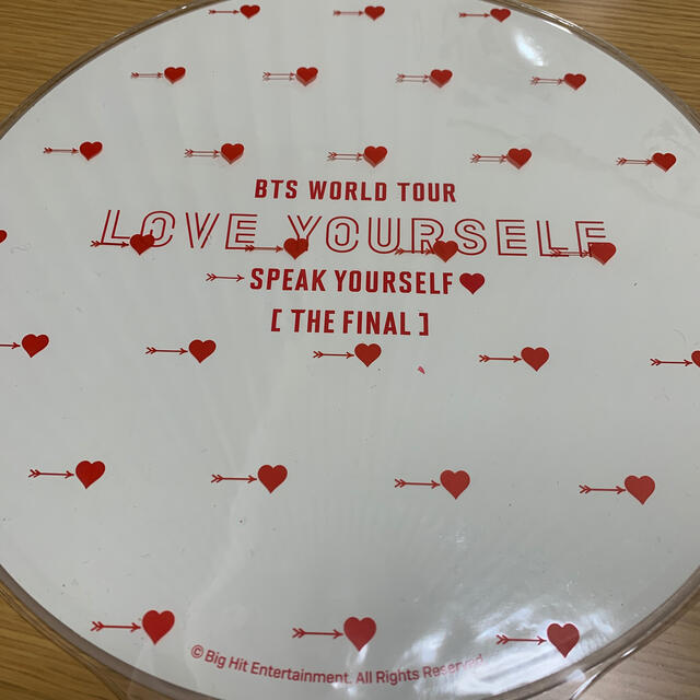 防弾少年団(BTS)(ボウダンショウネンダン)のBTS JIN うちわ エンタメ/ホビーのCD(K-POP/アジア)の商品写真