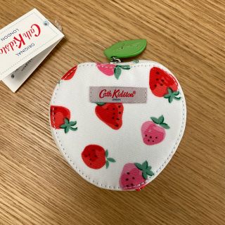 キャスキッドソン(Cath Kidston)の【新品】キャスキッドソン  コインケース　いちご柄(財布)