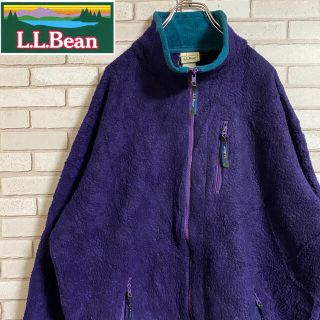 エルエルビーン(L.L.Bean)のUda様専用 90s 古着 エルエルビーン フリース  ボア ビッグシルエット(ブルゾン)