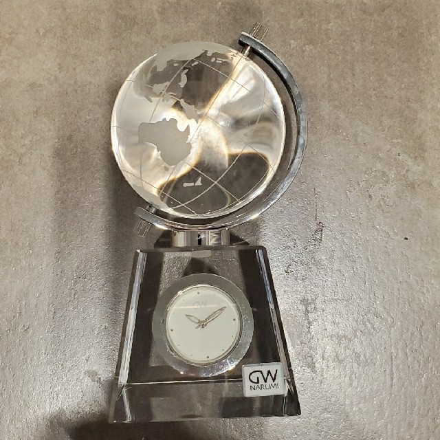 NARUMI - グラスワークス 鳴海 地球儀 時計の通販 by みどゆず's shop｜ナルミならラクマ