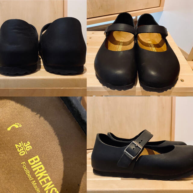 BIRKENSTOCK(ビルケンシュトック)のビルケン　レディース　36サイズ　黒　 レディースの靴/シューズ(ローファー/革靴)の商品写真