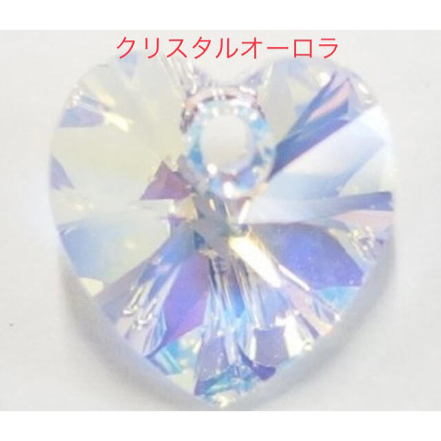 SWAROVSKI(スワロフスキー)の☆スワロフスキー☆#6228・10.3×10㎜ハート♡5色セット♡ ハンドメイドの素材/材料(各種パーツ)の商品写真