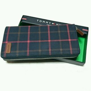 トミーヒルフィガー(TOMMY HILFIGER)のトミーヒルフィガー ファスナー長財布 (長財布)