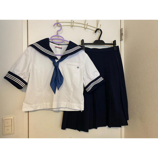 セーラー服　上下セット　本物