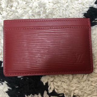 ルイヴィトン(LOUIS VUITTON)のルイヴィトン　名刺カードケース(名刺入れ/定期入れ)