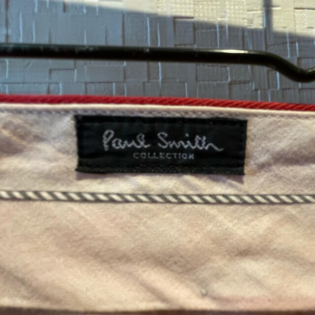 メンズPaul Smith ポールスミス トラウザーズ　スラックス　赤