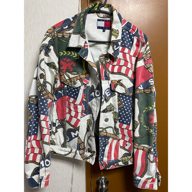 TOMMY HILFIGER - 値下げ!トミージーンズ!海外限定総柄デニム
