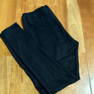 ユニクロ(UNIQLO)のユニクロ　ヒートテック　レギンス　キッズL　135~145 ブラック　黒(パンツ/スパッツ)