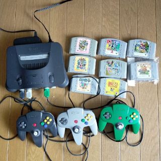 ニンテンドウ64(NINTENDO 64)のNintendo 旧世代ゲーム機本体 NINTENDO 64　(家庭用ゲーム機本体)