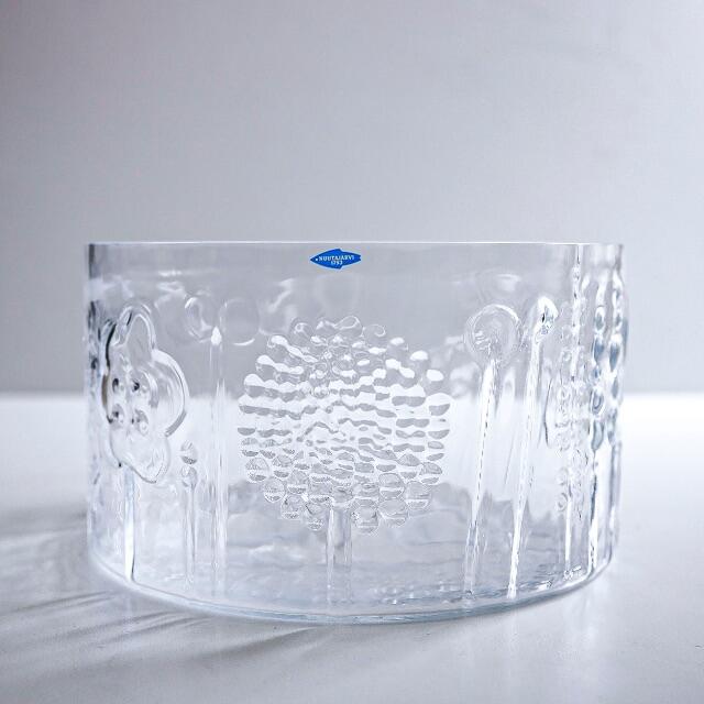 フローラ イッタラ 25cm ボウル クリア iittala - キッチン/食器