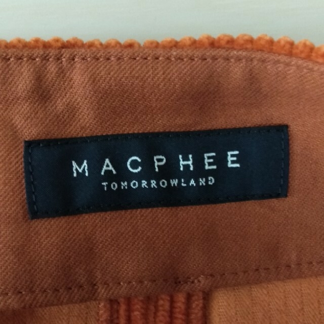 MACPHEE(マカフィー)のマカフィー　コーデュロイ　スカート レディースのスカート(ひざ丈スカート)の商品写真
