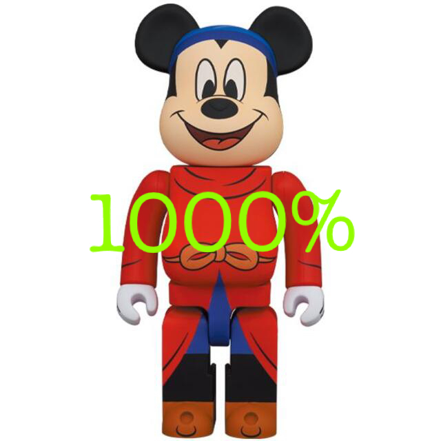 MEDICOM TOY(メディコムトイ)のBE@RBRICK FANTASIA MICKEY 1000％ エンタメ/ホビーのフィギュア(その他)の商品写真