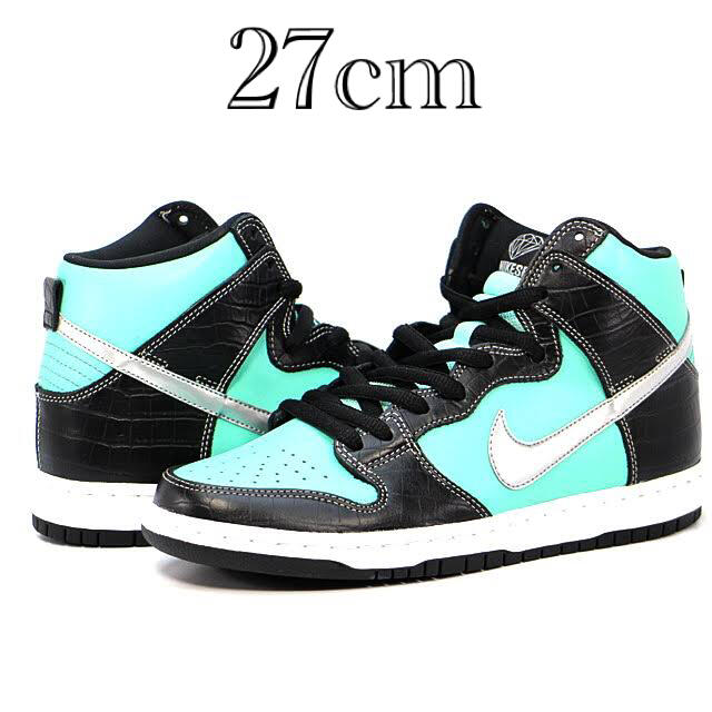 supreme＃オフホワイトNIKE DUNK HI HIGH PRM SB TIFFANY ティファニー