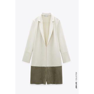 ザラ ロングコート レディース スエード の通販 0点以上 Zaraのレディースを買うならラクマ
