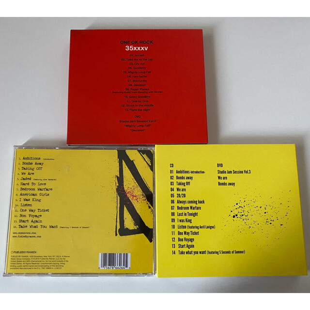 ONE OK ROCK - 最終値下げ！ONE OK ROCK CD アルバムセットの通販 by ...