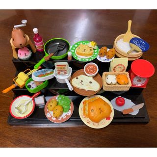 セット　ぐでたま食堂　カピバラさん　キュルッとクッキング　リーメント　ミニチュア