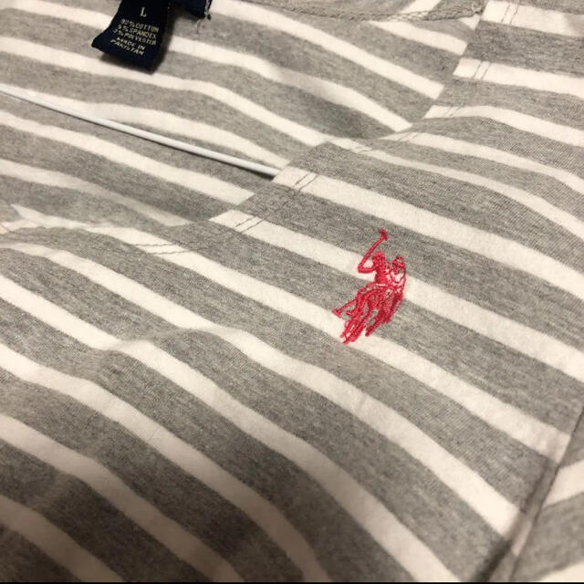 POLO RALPH LAUREN(ポロラルフローレン)のU.S POLO ASSENロゴ　膝丈ワンピース レディースのワンピース(ひざ丈ワンピース)の商品写真