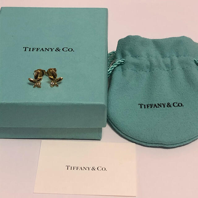 Tiffany & Co. - Tiffany & Co パロマ・ピカソ™ オリーブリーフ ピアス k18の通販 by みち's shop