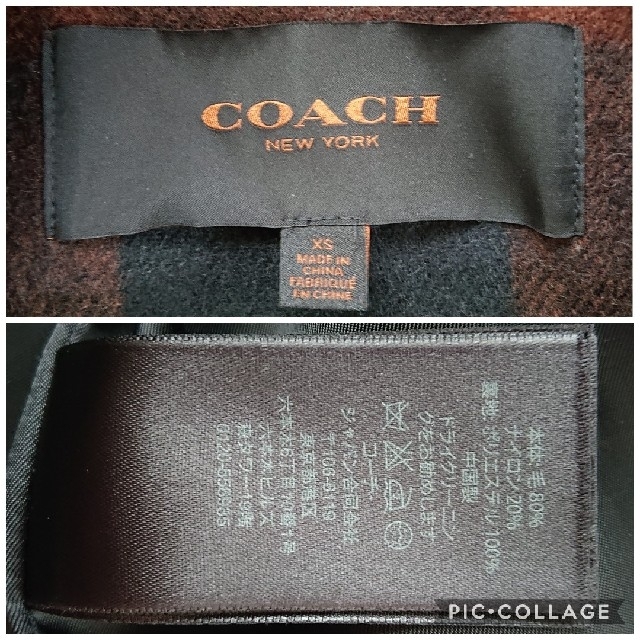 COACH(コーチ)の◆にんにん様専用◆ COACH コート ９分袖 レディースのジャケット/アウター(ロングコート)の商品写真