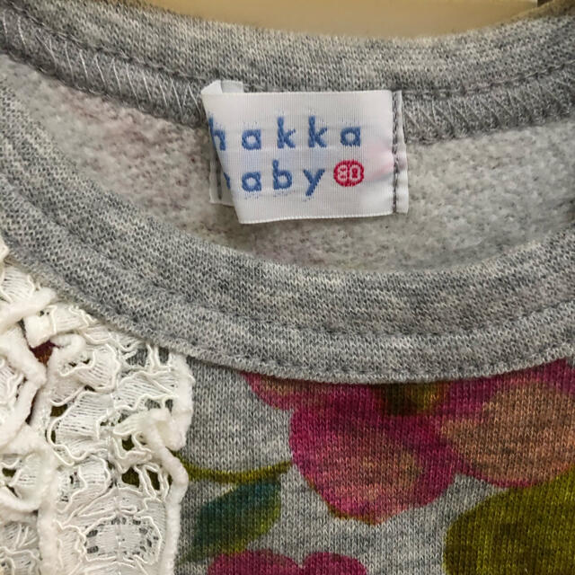 hakka baby(ハッカベビー)のhakka baby ワンピース　80cm キッズ/ベビー/マタニティのベビー服(~85cm)(ワンピース)の商品写真