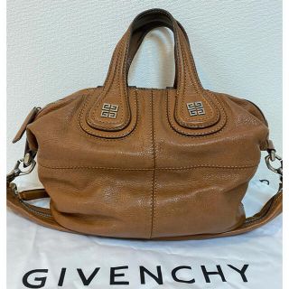 ジバンシィ(GIVENCHY)の【最終値下げ‼️】GIVENCHY  ジバンシー  ナイチンゲール　キャメル(ハンドバッグ)