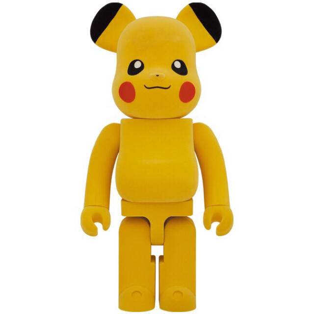 BE@RBRICK PIKACHU FLOCKING Ver. 1000%