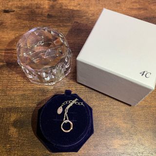 ヨンドシー(4℃)の4℃ネックレス　着払い分安くしときます。(ネックレス)