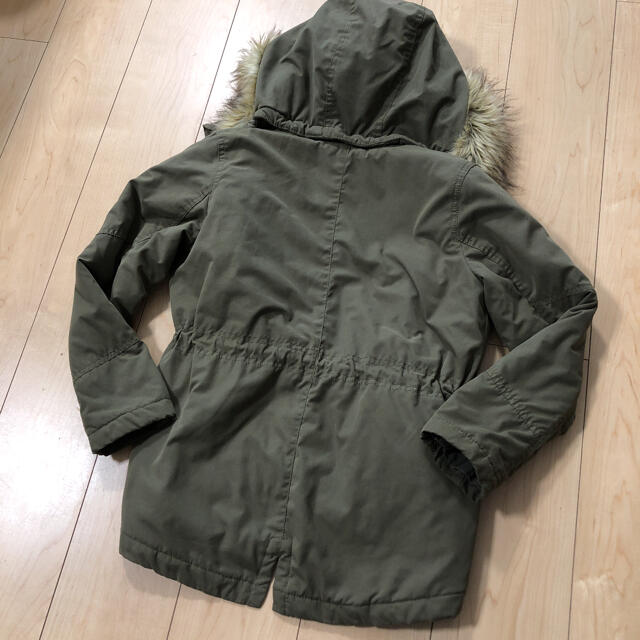 H&H(エイチアンドエイチ)のエイチアンドエム　キッズ　140サイズ　モッズコート キッズ/ベビー/マタニティのキッズ服女の子用(90cm~)(ジャケット/上着)の商品写真