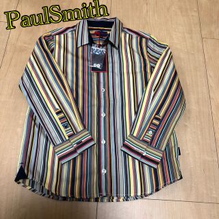 ポールスミス(Paul Smith)の【タグ付試着のみ】PaulSmith ポールスミスキッズ　シャツ　ストライプ(ブラウス)