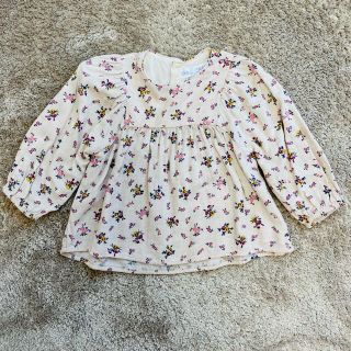 ザラキッズ(ZARA KIDS)のZARA baby  花柄チュニックブラウス(シャツ/カットソー)