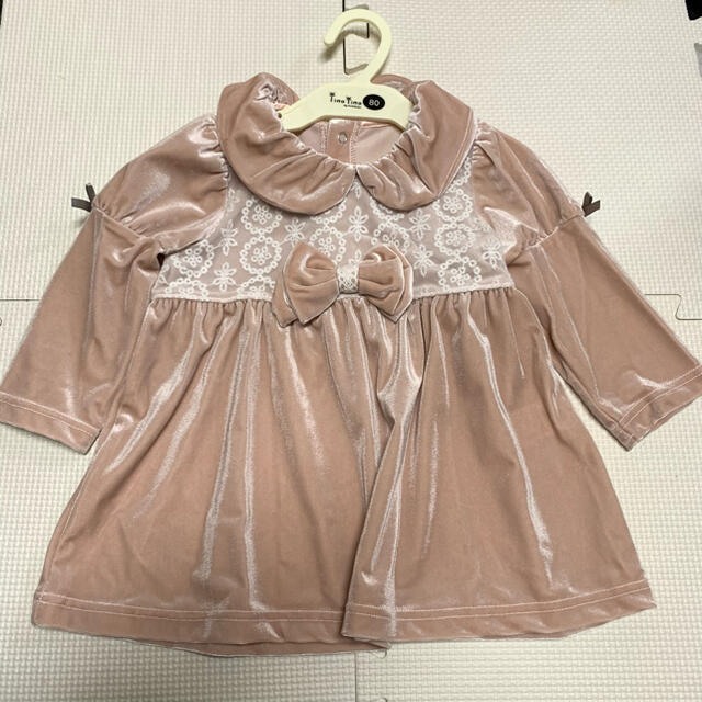 Nishiki Baby(ニシキベビー)のティノティノ　ニシキ　ワンピース　80 キッズ/ベビー/マタニティのベビー服(~85cm)(ワンピース)の商品写真