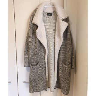 ザラ(ZARA)のZARA    ニットコート　M(ニットコート)