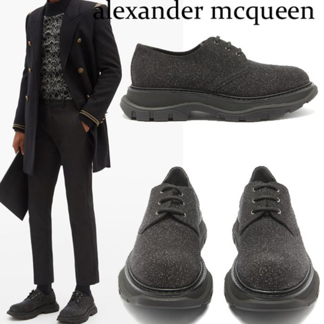 Alexander McQueen(アレキサンダーマックイーン)の新品正規　アレキサンダーマックイーン　トレッド　ダービーシューズ　41.5 メンズの靴/シューズ(スニーカー)の商品写真