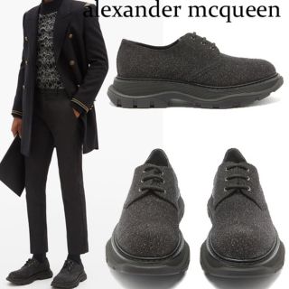 アレキサンダーマックイーン(Alexander McQueen)の新品正規　アレキサンダーマックイーン　トレッド　ダービーシューズ　41.5(スニーカー)