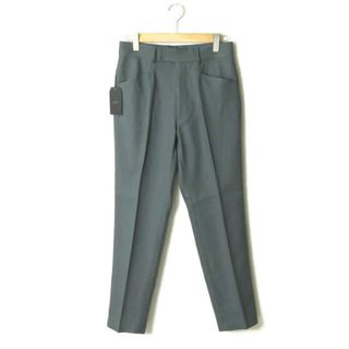 ブフト(BUKHT)のbukht ブフト 19AW 日本製 NEW CLASSIC TROUSERS HIGH DENSITY POLYESTER TWILL ニュークラシックトラウザーズ BV-95803 1(S) MOSS GREEN スタプレ パンツ スラックス ボトムス【新古品】【中古】【bukht】(デニム/ジーンズ)