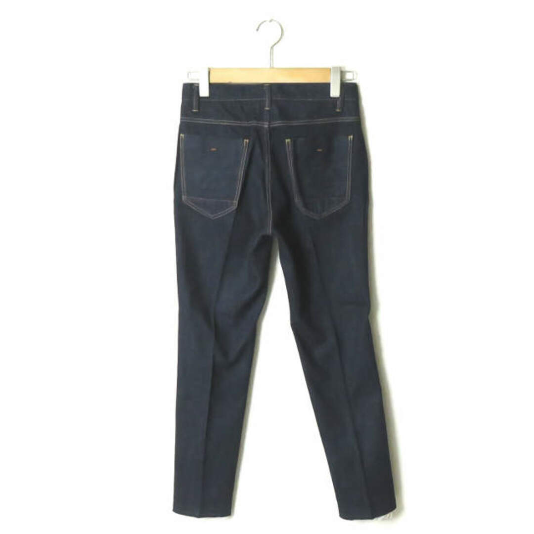 bukht ブフト 日本製 SLIM TAPERED 5P JEANS One Wash 12.5oz Selvege Denim  スリムテーパードセルビッチデニムパンツ B-M35810 0(XS) INDIGO ジーンズ カットオフ ユニセックス  ボトムス【新古品】【中古】【bukht】