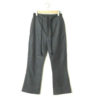 ブフト(BUKHT)のbukht ブフト 18AW 日本製 EASY TROUSERS グレンチェックイージートラウザーズ BV-95811 2(M) チャコールグレー パンツ スラックス ボトムス【新古品】【中古】【bukht】(デニム/ジーンズ)