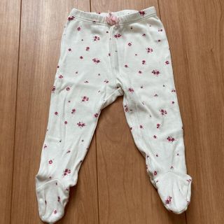 ベビーギャップ(babyGAP)のベビーギャップ 小花柄 レギンス 足付き(パンツ)