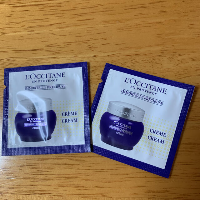 L'OCCITANE(ロクシタン)のロクシタン　サンプル7枚セット コスメ/美容のキット/セット(サンプル/トライアルキット)の商品写真