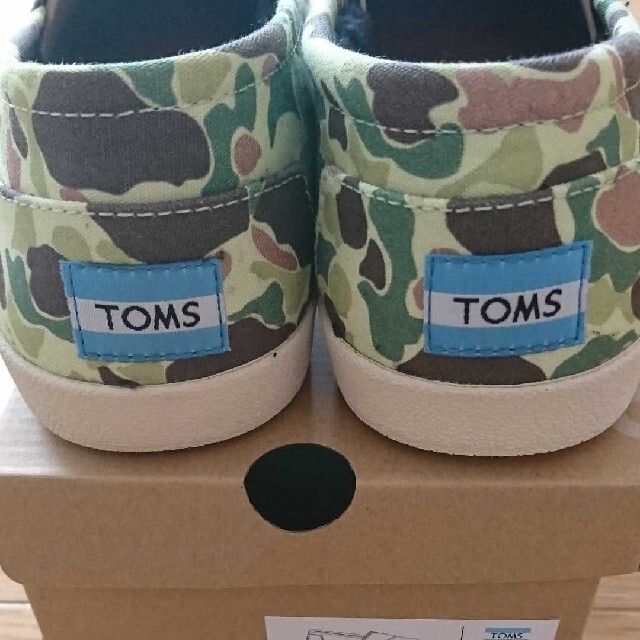 TOMS(トムズ)の新品 TOMS スリッポン 8,5 26,5㎝ Avalon Duck Camo メンズの靴/シューズ(スリッポン/モカシン)の商品写真