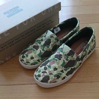 トムズ(TOMS)の新品 TOMS スリッポン 8,5 26,5㎝ Avalon Duck Camo(スリッポン/モカシン)