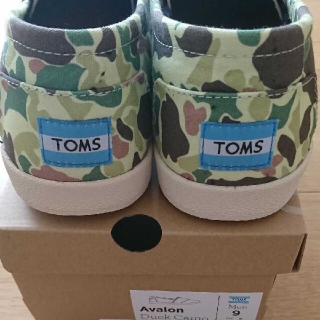 TOMS(トムズ)の新品 TOMS スリッポン 9 27㎝ Avalon Duck Camo メンズの靴/シューズ(スリッポン/モカシン)の商品写真