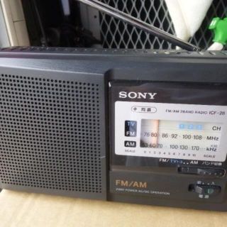 SONY　AM/FMラジオ　ICF-28(ラジオ)