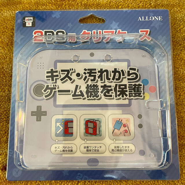 ニンテンドー2DS(ニンテンドー2DS)の2DS 用　クリアケース エンタメ/ホビーのゲームソフト/ゲーム機本体(携帯用ゲーム機本体)の商品写真