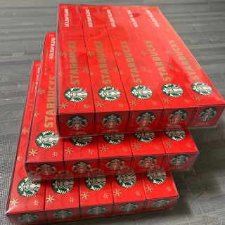 スターバックスコーヒー(Starbucks Coffee)のスターバックス　ホリデーブレンド　カプセル　3ケース(コーヒー)