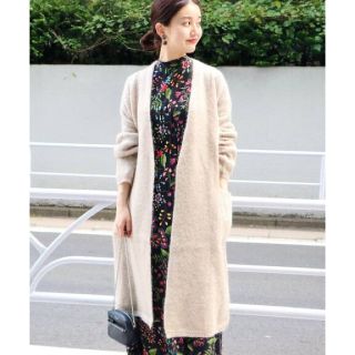 ザラ(ZARA)のモヘア　ロングカーディガン(カーディガン)