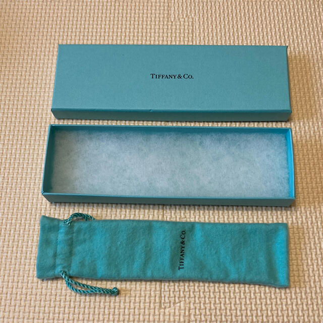 Tiffany & Co.(ティファニー)のTIFFANY&Co. ボールペン箱 インテリア/住まい/日用品の文房具(ペンケース/筆箱)の商品写真