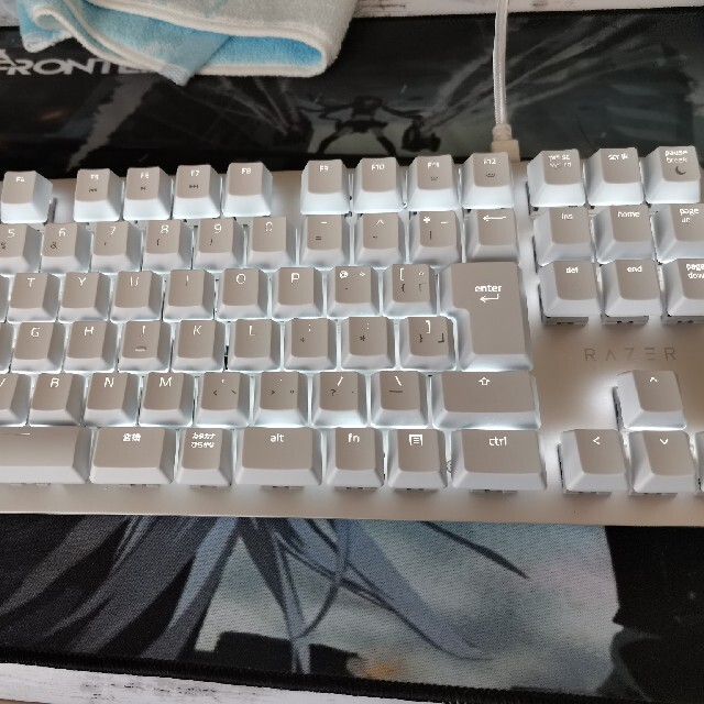 razer blackwidow lite Mercury White 3