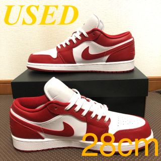 ナイキ(NIKE)のNIKE AIR JORDAN 1 LOW GYM RED(スニーカー)