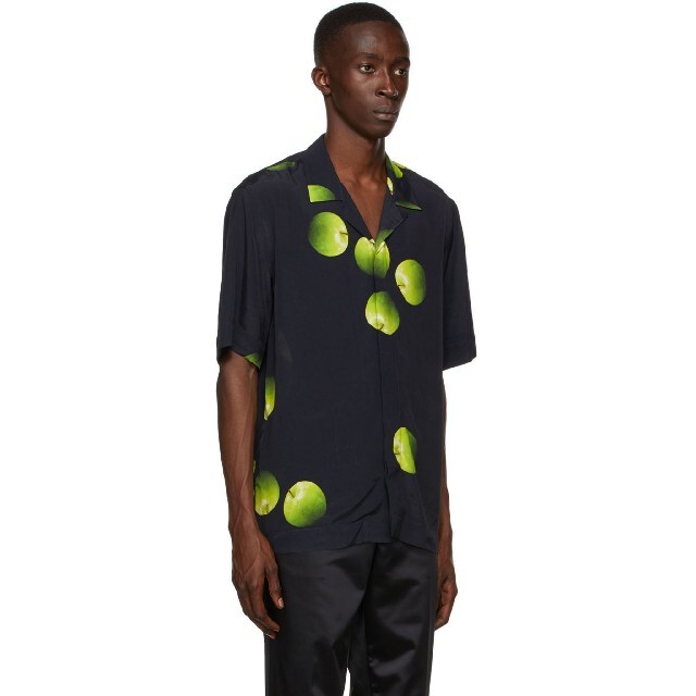 Paul Smith グリーンアップル オープンカラーシャツ